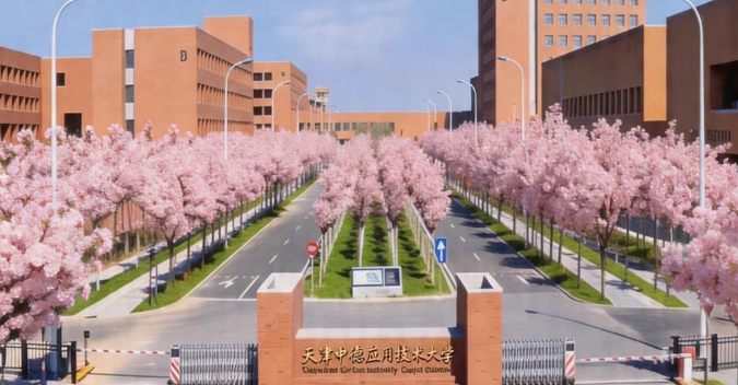 海棠雅集・衣袂风华——中德应大圆满举办留学生汉服游园会